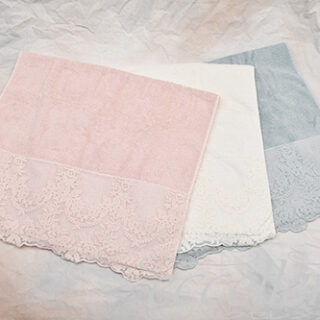 イタリア製レースタオル／Itarian lace towel series