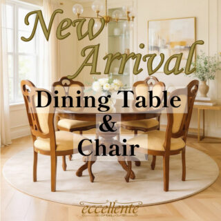 新商品入荷&再入荷~イタリア製ダイニングテーブル&チェア~