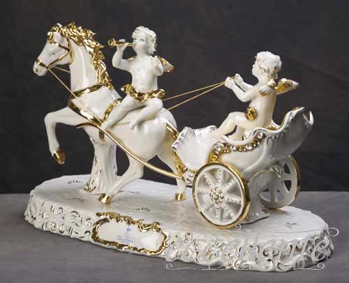 C^A l` Carriage with 2cherubs