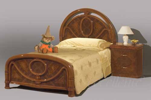 イタリア製シングルベッド